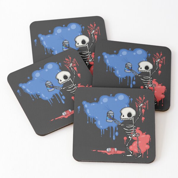 Item preview, Skeleton Graffiti designed and sold by violetjelly.