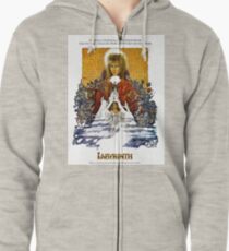 Labyrinth Zipped Hoodie
