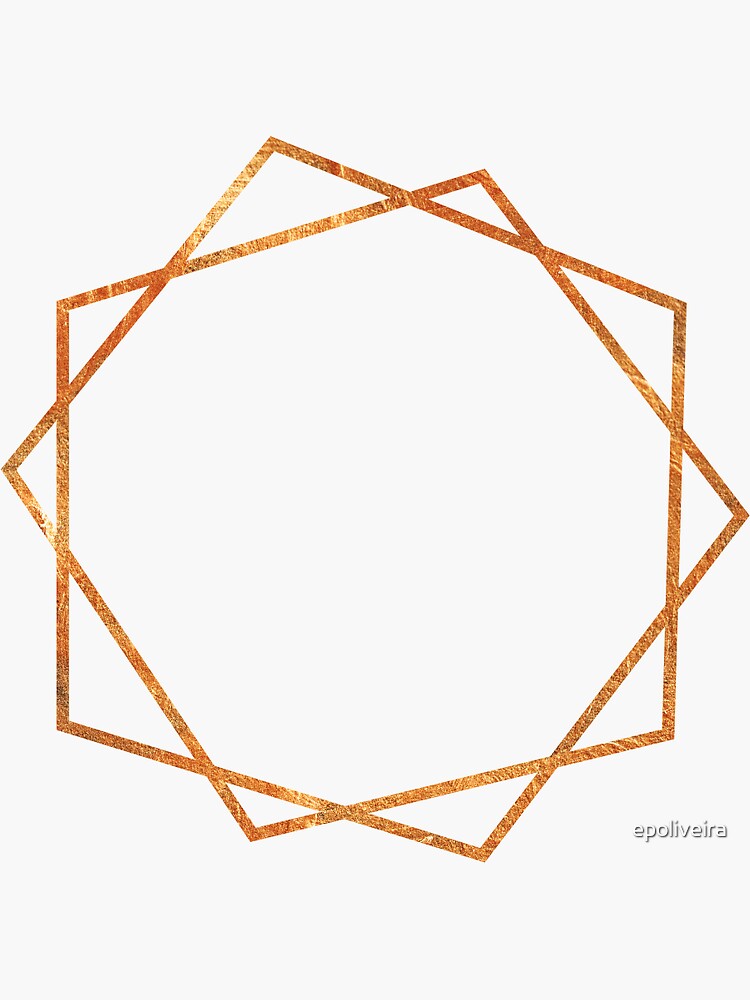 Golden Geometric Pattern by epoliveira