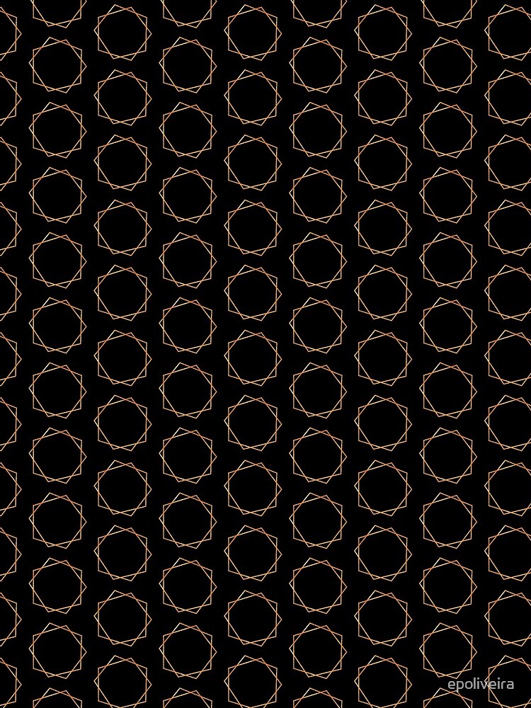 Golden Geometric Pattern by epoliveira