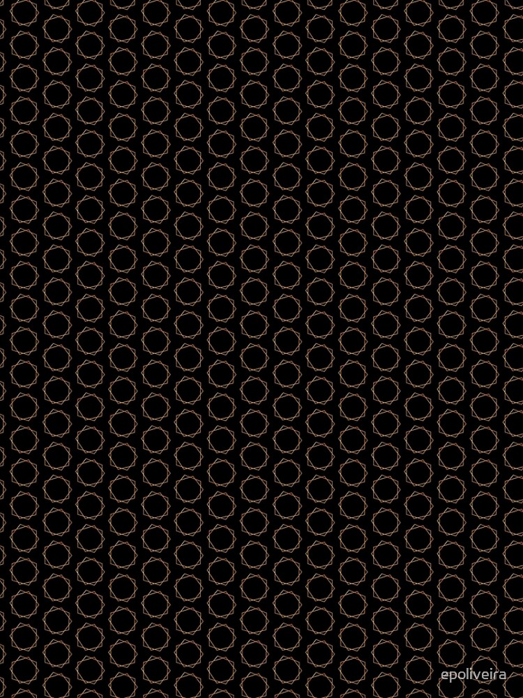 Golden Geometric Pattern by epoliveira