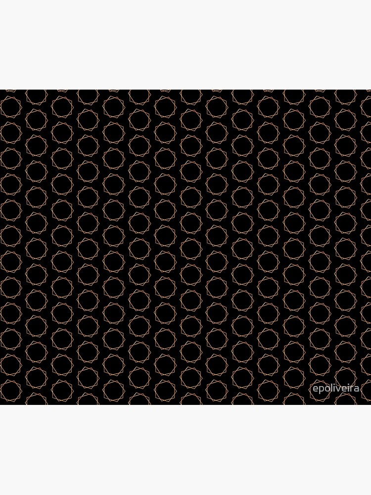 Golden Geometric Pattern by epoliveira