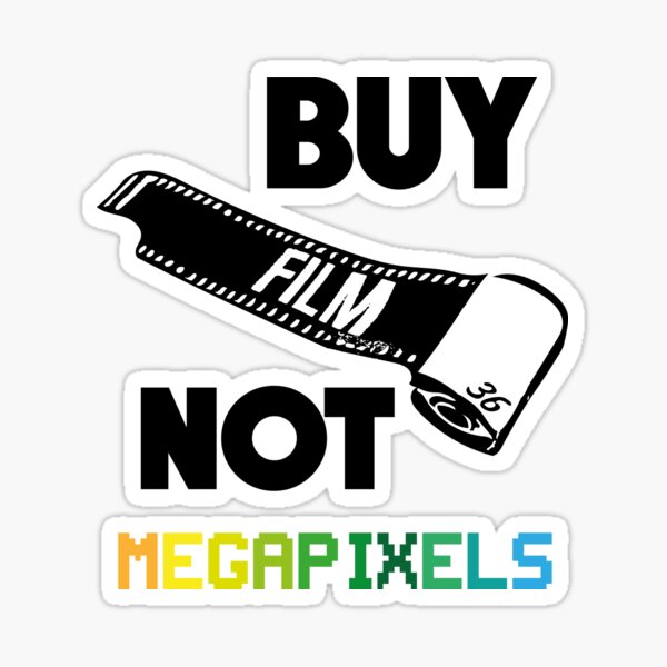Item preview, Buy Film Not Megapixels designed and sold by JurassicArt.
