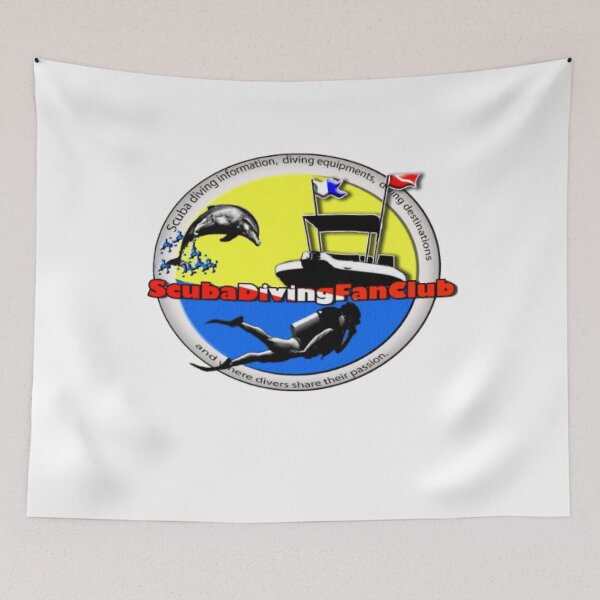 Item preview, Scuba Diving Fan Club Logo designed and sold by CristinaKarman3.
