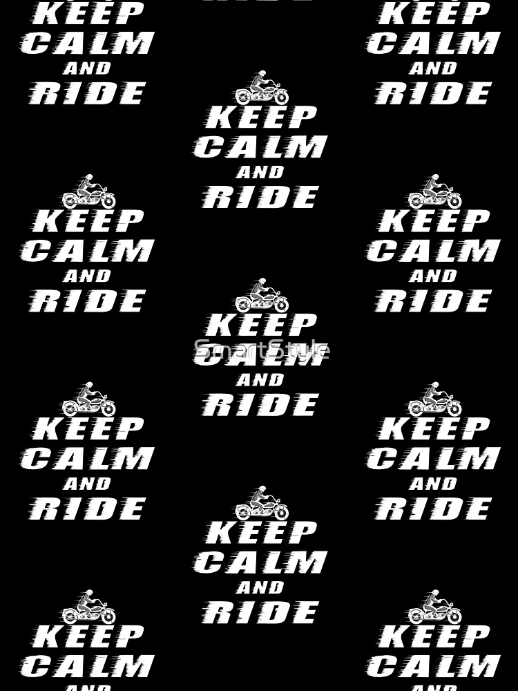 Thumbnail 3 of 3, Scarf, Keep Calm And Ride designed and sold by SmartStyle.