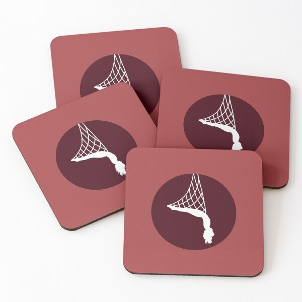 Item preview, Aerial Net - Double Maroon  designed and sold by DairEntmt.