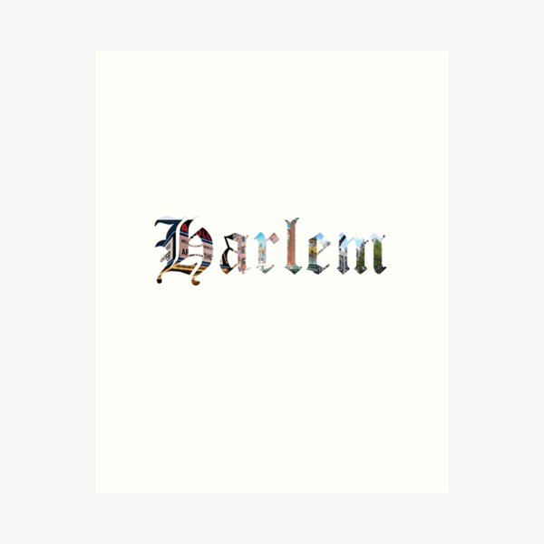 Artikel-Vorschau von HARLEM TAGE, designt und verkauft von MatthewHdesigns.