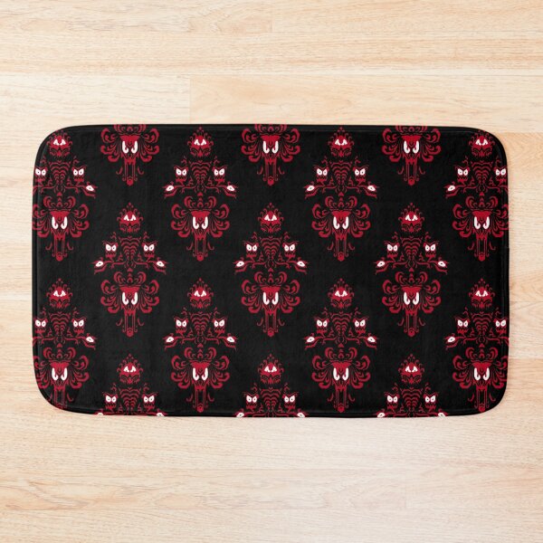 Item preview, Haunted Mansion Wallpaper Carnelian Red designed and sold by FandomTrading.