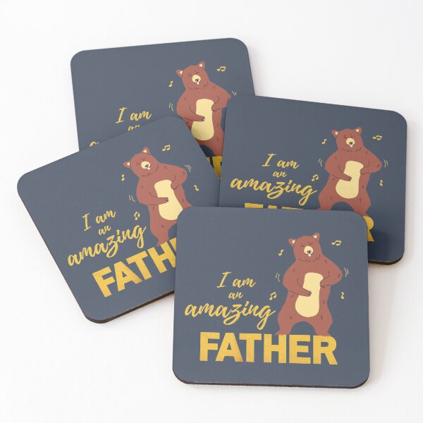 Item preview, Amazing Father | Papa Bear | Father's Day | I am | Unique | Affirmed Art designed and sold by AffirmedStudio.