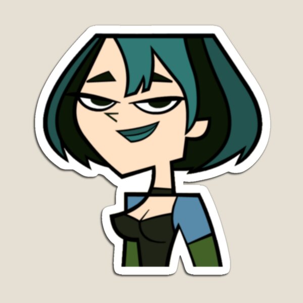 total drama - Total Drama Island Courtney Zoey Gwen J - Magnet