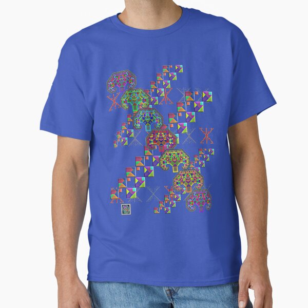 Item preview, "Pythagorean Triples Squares Trees"© designed and sold by Lisa Clark - Thinker Collection STEM Art and MORE.