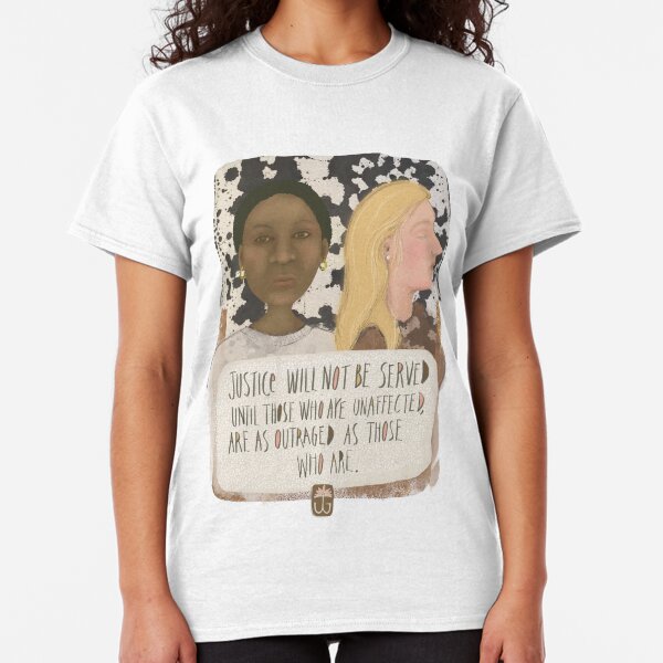Justice - Illustration by Jennifer Geldard Classic T-Shirt