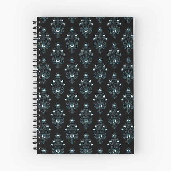 Item preview, Haunted Mansion Wallpaper Midnight Green designed and sold by FandomTrading.