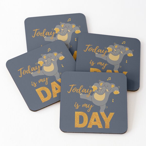 Item preview, Today is my Day | Father's Day | Papa Elephant | Unique | Affirmed Art designed and sold by AffirmedStudio.