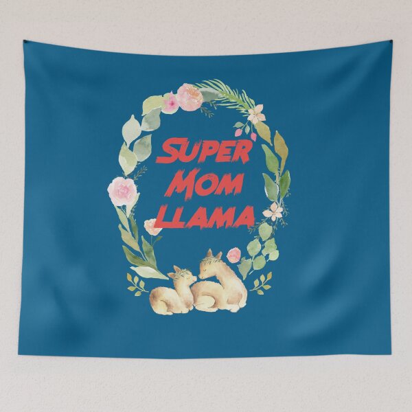 Item preview, Mom and Me Llama designed and sold by dinadesign.