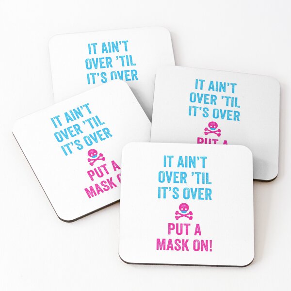 Item preview, IT AIN'T OVER 'TIL IT'S OVER designed and sold by Clifford Hayes.