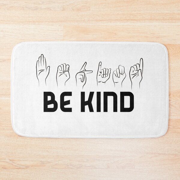 Item preview, Be Kind Sign Language designed and sold by Mohamedprf.