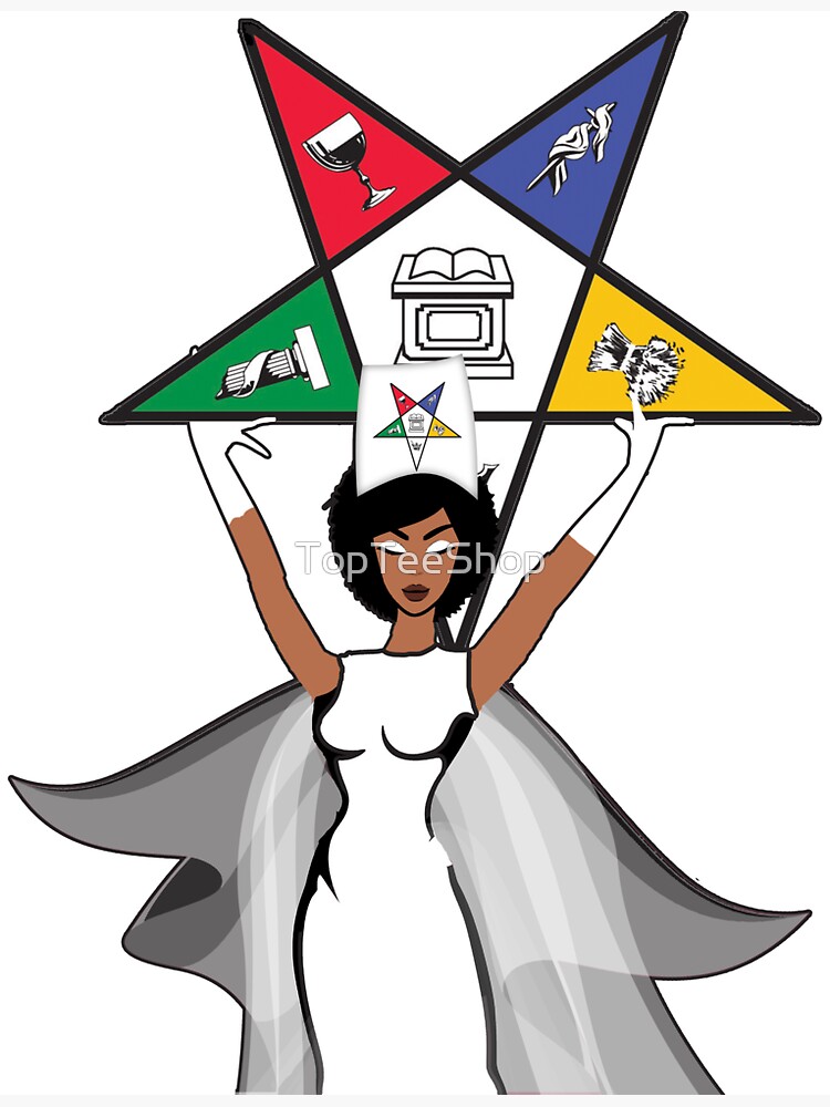 "OES Order Of The Eastern Star Logo Sistars My Sister's Keeper