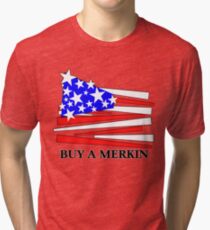 Buy A Merkin Tri-blend T-Shirt