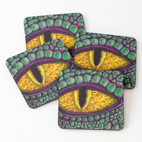 Item preview, Dragon Eye - Green Dragon designed and sold by Lynn Harriet.