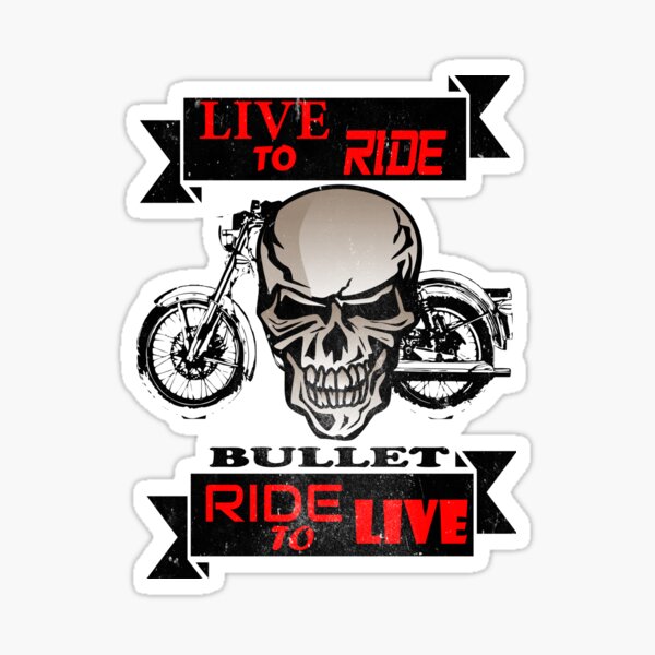 stickerbuy RE1901 Logo for Bike Bullet Sticker- Classic 350  Bike,Chaise,Rear,Sides,Bumper Sportive Sticker_(White), Polyvinyl Chloride  : Amazon.in: Car & Motorbike