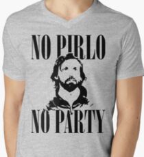 No Pirlo, No Party v2 Men's V-Neck T-Shirt