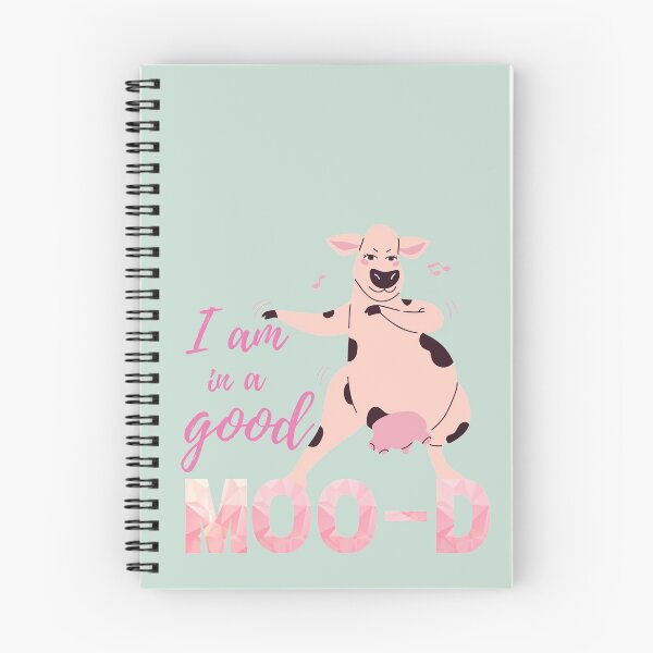 Item preview, Good Mood | Dancing Cow | Retro | I am | Unique | Affirmed Art designed and sold by AffirmedStudio.
