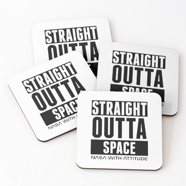 Item preview, Straight Outta Space (white) designed and sold by animinimal.