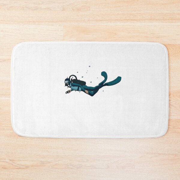 Item preview, Scuba Diving In Deep Water Blue Rash Guard Present designed and sold by CristinaKarman3.
