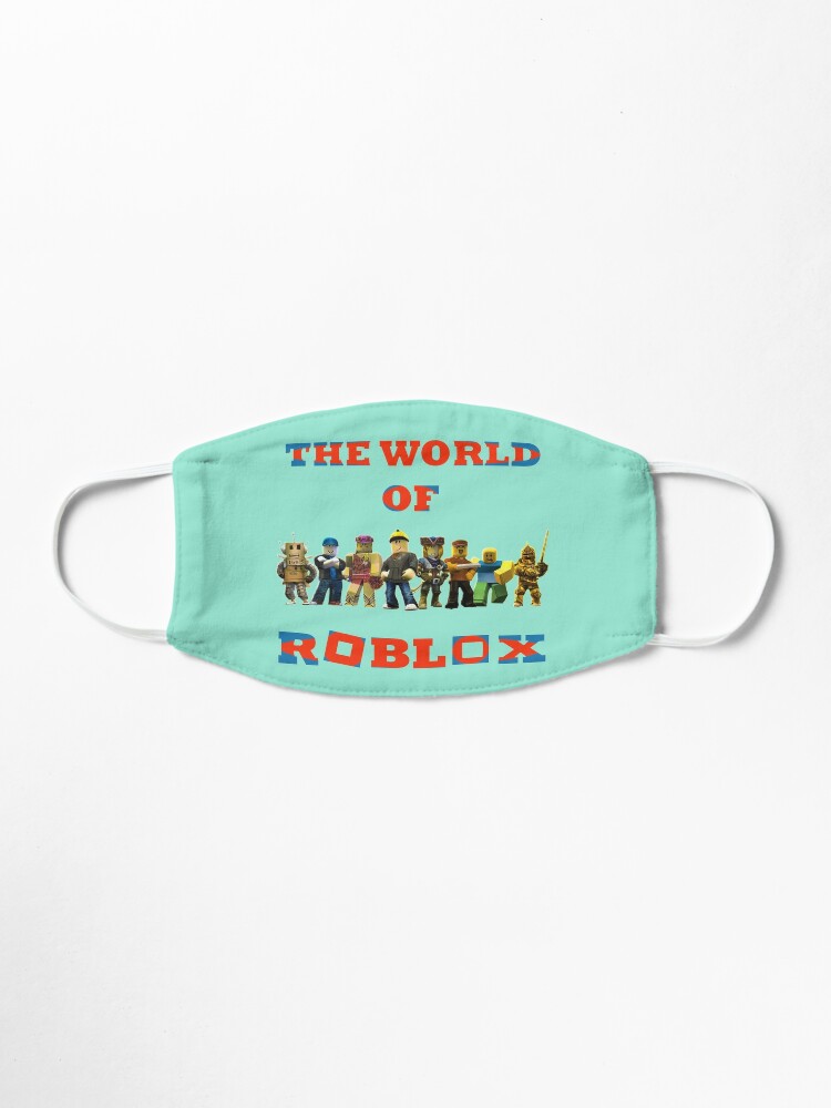 The World Of Roblox Mask By Adam T Shirt Redbubble - dog collar roblox