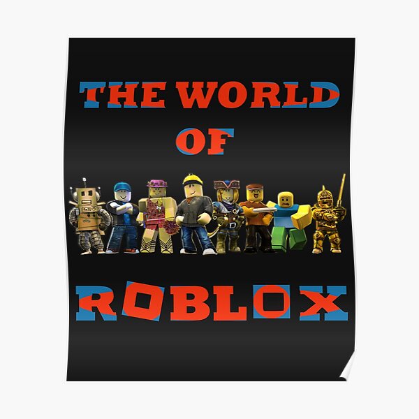 Roblox Poster By Dana1403 Redbubble - oof moo roblox