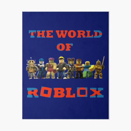 Roblox Gamers Art Board Prints Redbubble - youtube ethan gamer tv pvz roblox