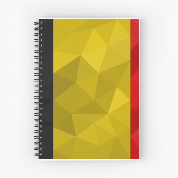 Item preview, Geometric Belgium Flag Art – Modern Tri-Color Design designed and sold by OrangePoly.