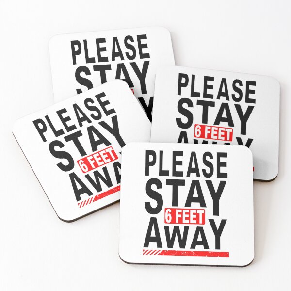 Item preview, Please Stay 6 Feet Away, Special Gift Featuring Social Distancing. designed and sold by trendyshopy.