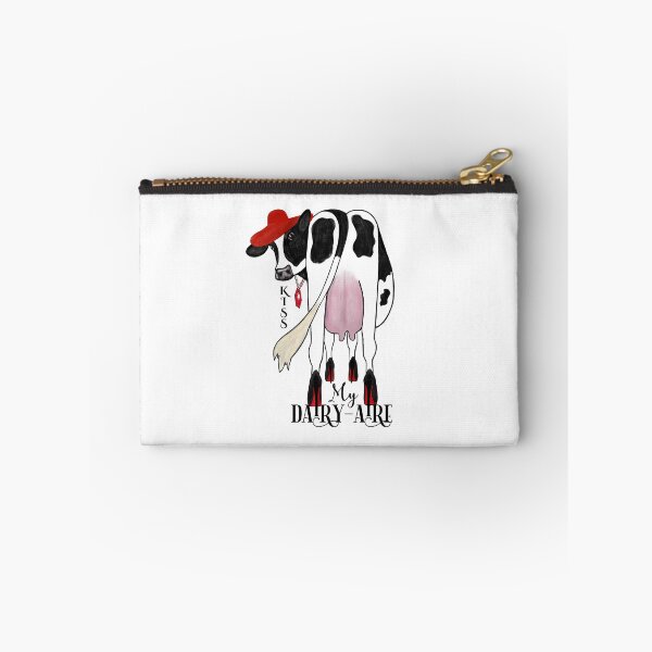 Item preview, Kiss My Dairy-Aire Cow Print designed and sold by TexasMerch.