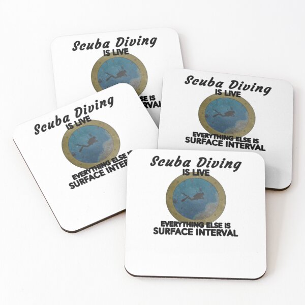 Item preview, Scuba Diving Is Life Bullauge designed and sold by CristinaKarman3.