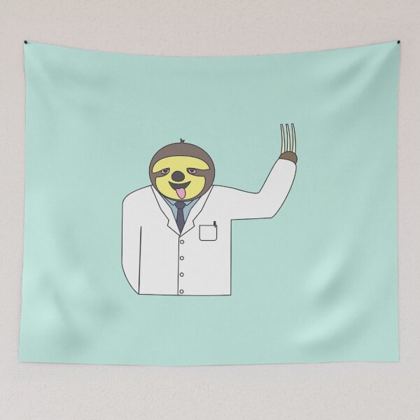 Item preview, Scientist Sloth designed and sold by ConnorTheConnor.