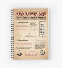 Ada Lovelace: First Computer Programmer Spiral Notebook