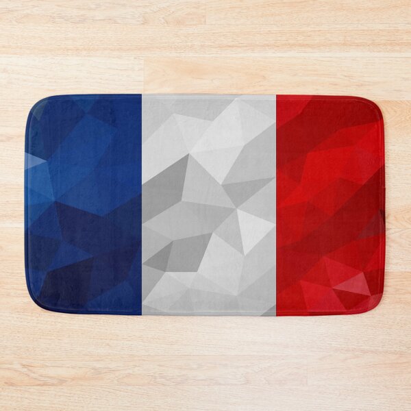 Item preview, Geometric French Flag Art – Modern Tri-Color Design designed and sold by OrangePoly.