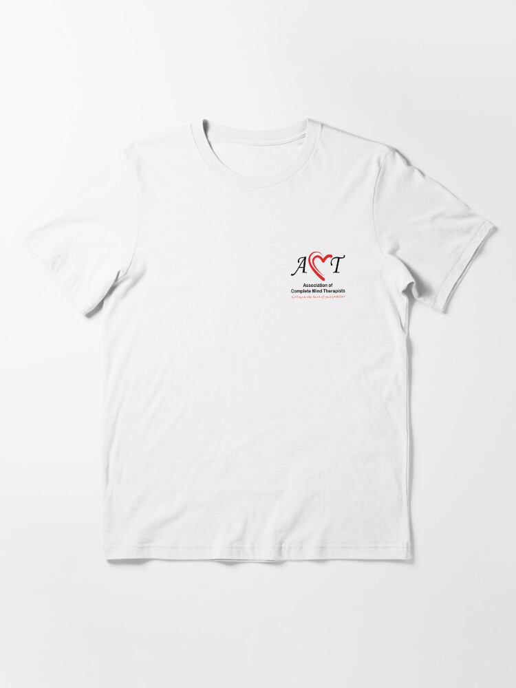 Alternate view of Association of Complete Mind Therapists (ACMT) Logo Essential T-Shirt