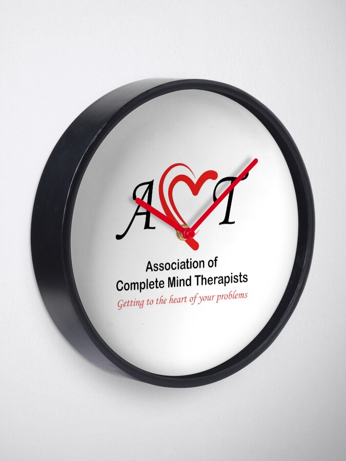 Alternate view of Association of Complete Mind Therapists (ACMT) Logo Clock