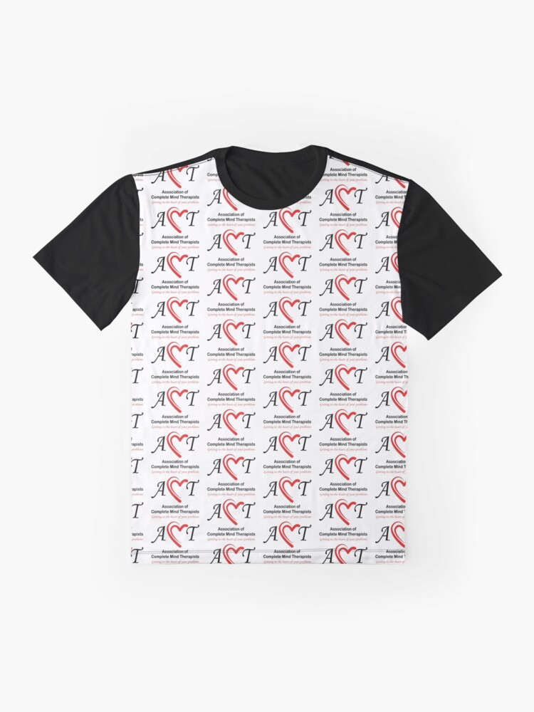 Alternate view of Association of Complete Mind Therapists (ACMT) Logo Graphic T-Shirt