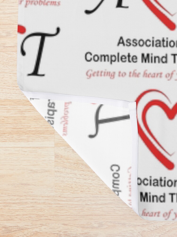 Alternate view of Association of Complete Mind Therapists (ACMT) Logo Shower Curtain