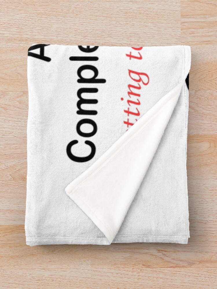 Alternate view of Association of Complete Mind Therapists (ACMT) Logo Throw Blanket