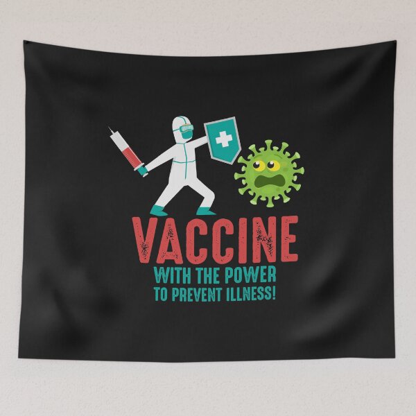 Item preview, Funny Vaccine With The Power To Prevent Illness Gift designed and sold by ShirtStar0815.