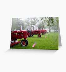 Farmall Memorial Greeting Card