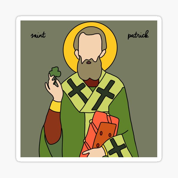 Saint Patrick Sticker
