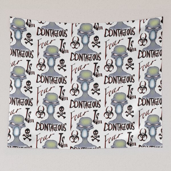 Item preview, Fear is contagious  designed and sold by sethstygian.