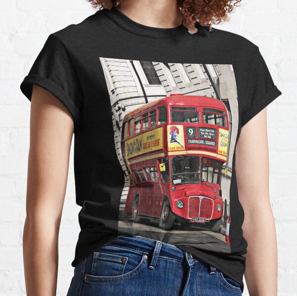 Vintage Red London Bus Classic T-Shirt