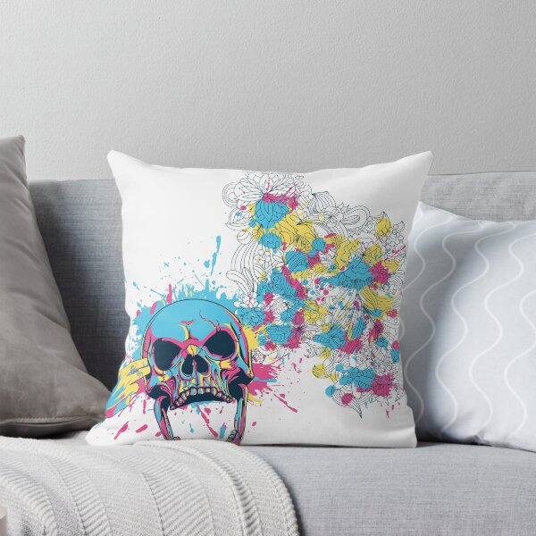 Item preview, Colorful Skull designed and sold by Reyu ..